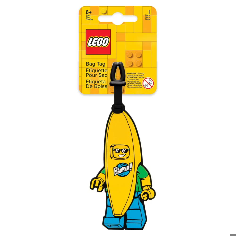 Lego Bag Tag � Banana Guy